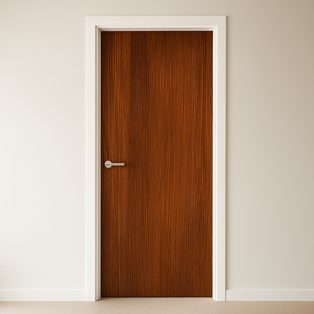 Porte décorative vinyle « Bois foncé » – Image 3