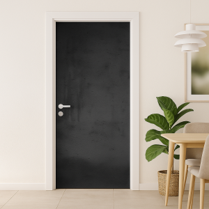 Porte décorative vinyle « Ardoise »